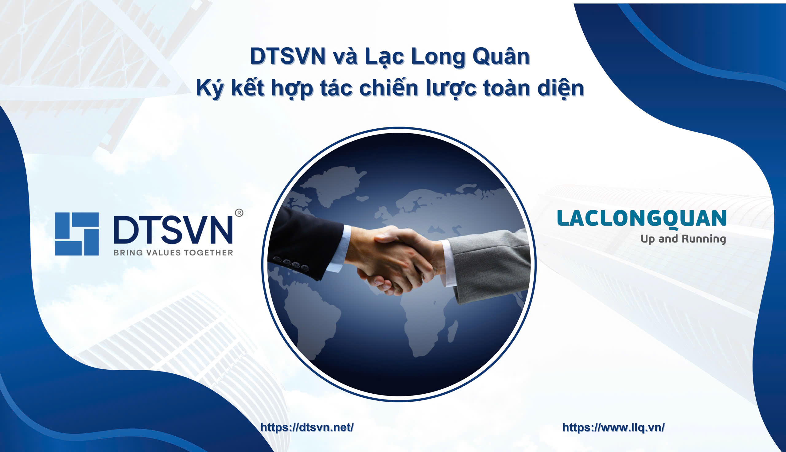 DTSVN ký kết hợp tác chiến lược toàn diện cùng Lạc Long Quân